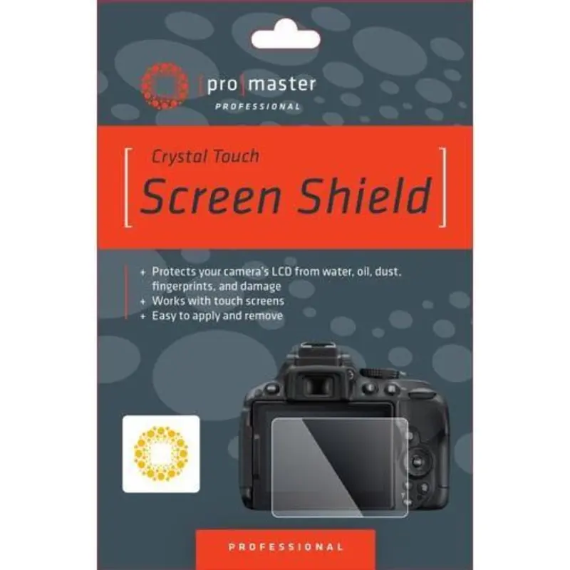 ProMaster Crystal Touch Screen Shield for Nikon D3200 D3300 D3400
