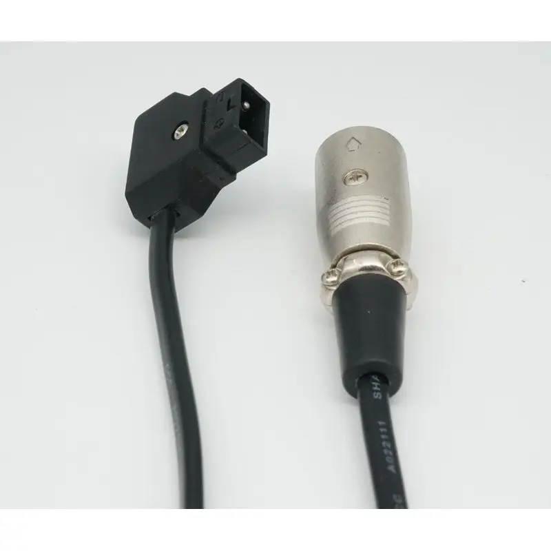 Rolux DTAP to Male 4 Pin XLR Cable