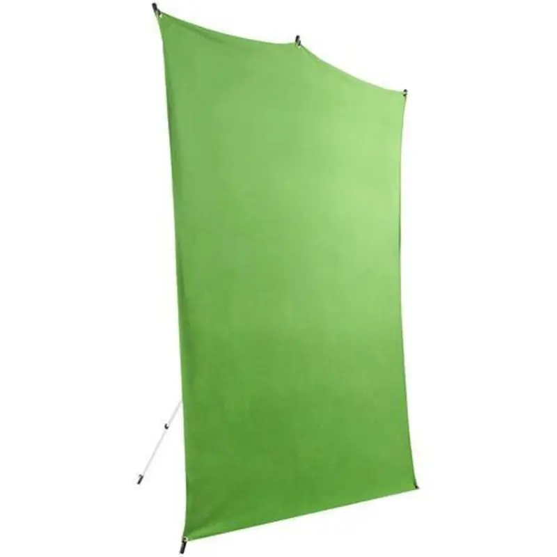 Savage Backdrop Travel Kit (Chroma Green, 5 x 7')