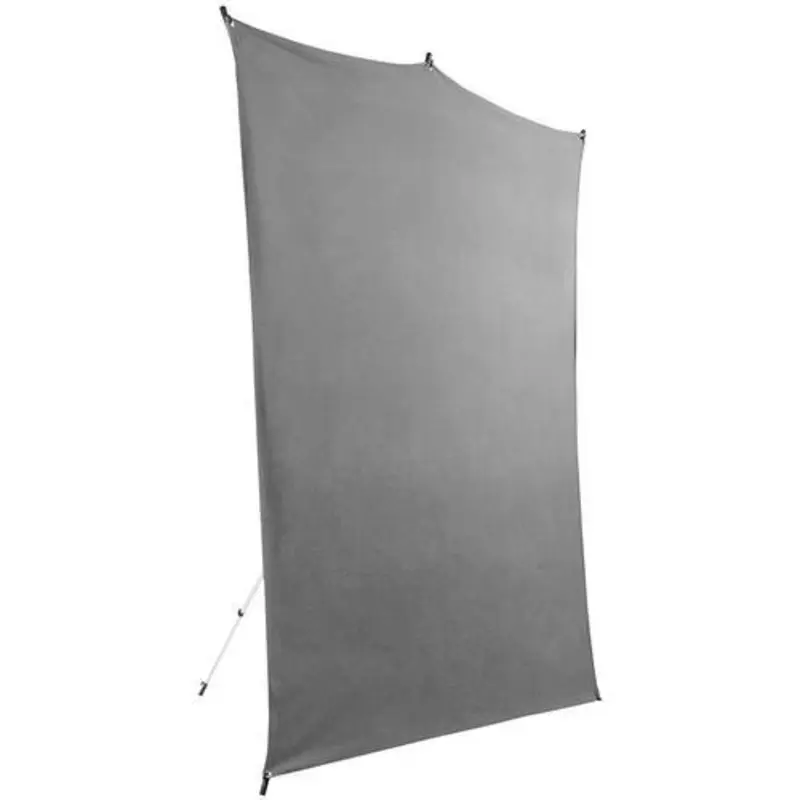 Savage Backdrop Travel Kit (Gray, 5 x 7')