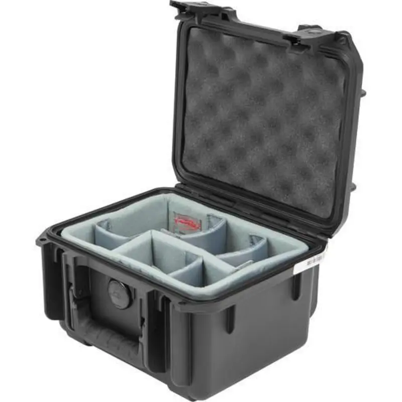 SKB iSeries 0907-6 Case with Think Tank Photo Dividers & Lid Foam (Black)