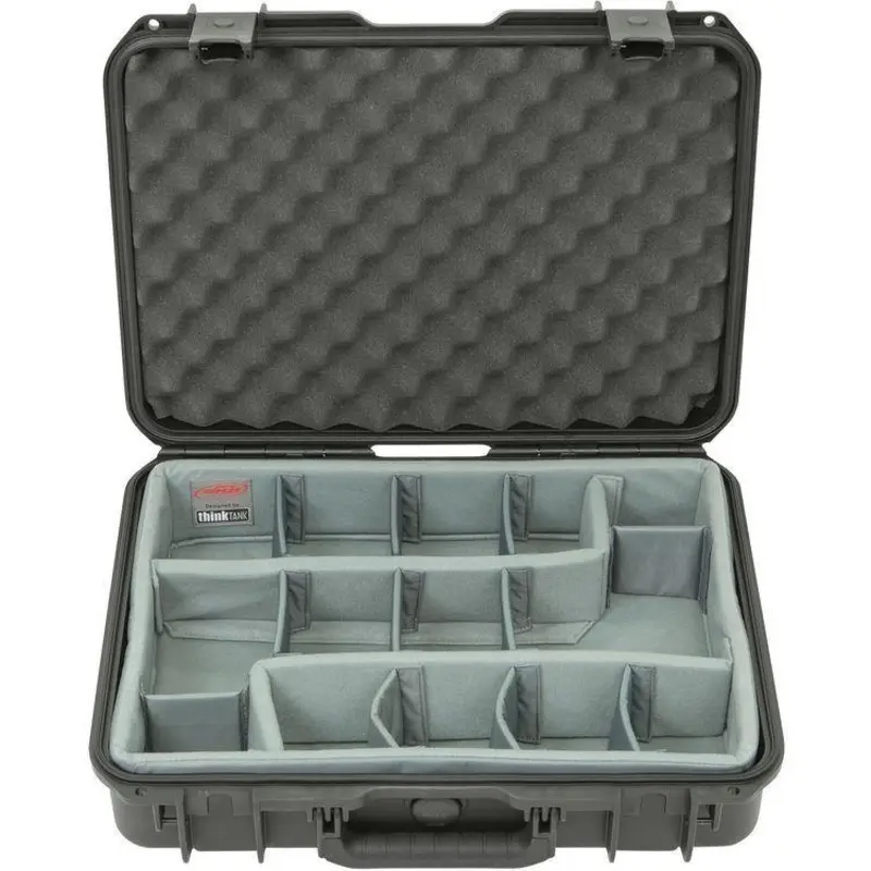 SKB iSeries 1813-5 Case with Think Tank-Designed Photo Dividers & Lid Foam (Black)