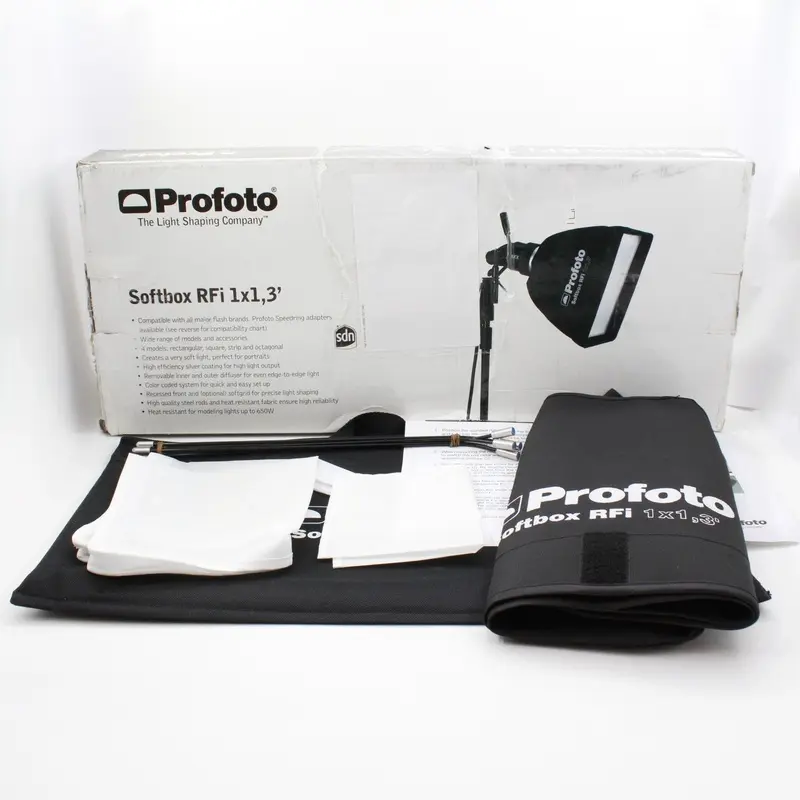 * OPEN BOX GOOD * Profoto RFi 1.0 x 1.3' Softbox