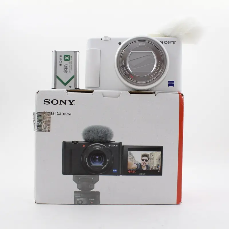 * OPEN BOX GOOD * Sony ZV-1 Digital Camera (White)