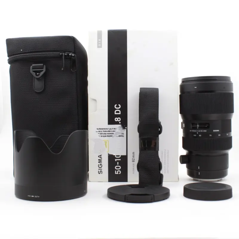 * USED * Sigma ART 50-100mm f/1.8 DC Lens Canon EF Mount Boxed