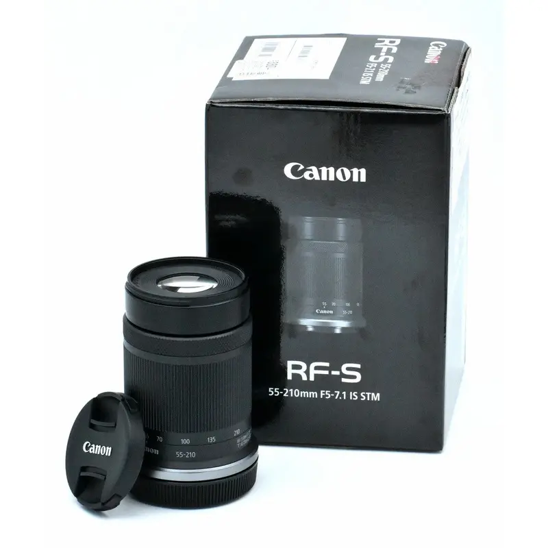 * OPEN BOX EXCELLENT* Canon RF-S 55-210mm f/5-7.1 IS STM Lens