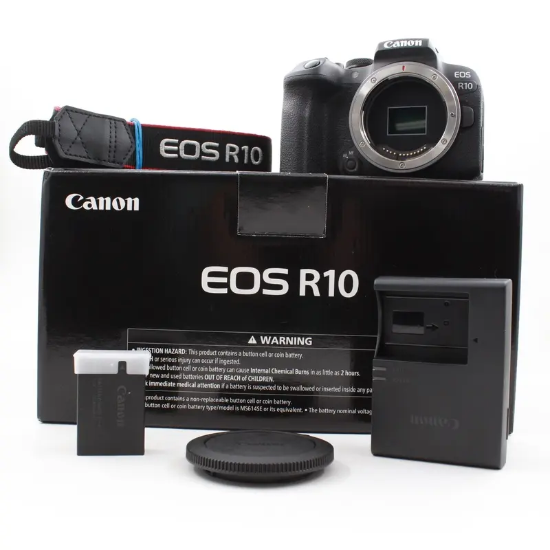 * OPEN BOX GOOD * Canon EOS R10 Mirrorless Digital Camera (Body Only)