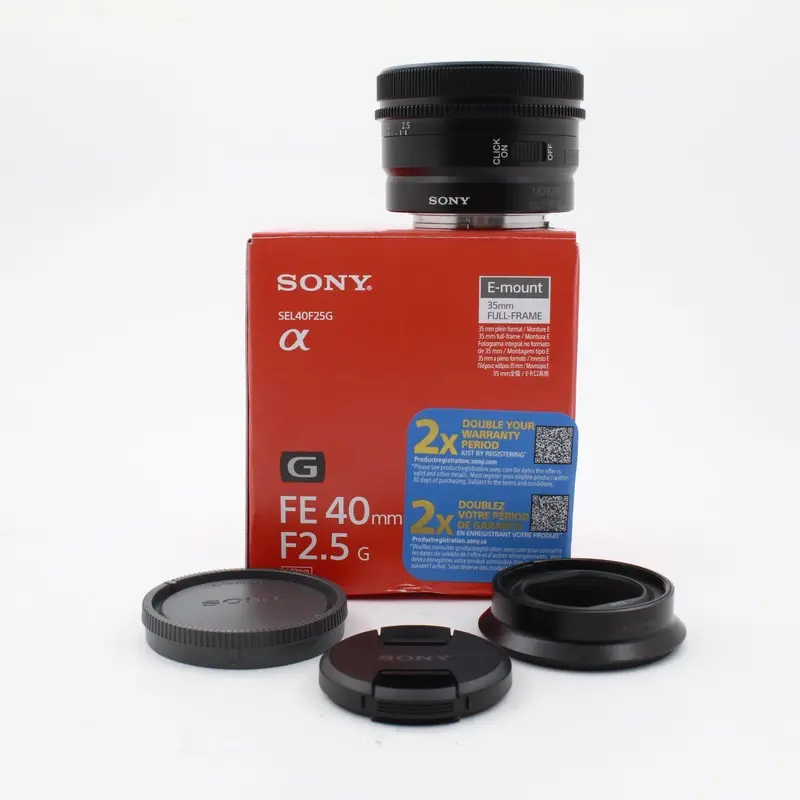 * OPEN BOX EXCELLENT * Sony FE 40mm f/2.5 G Lens
