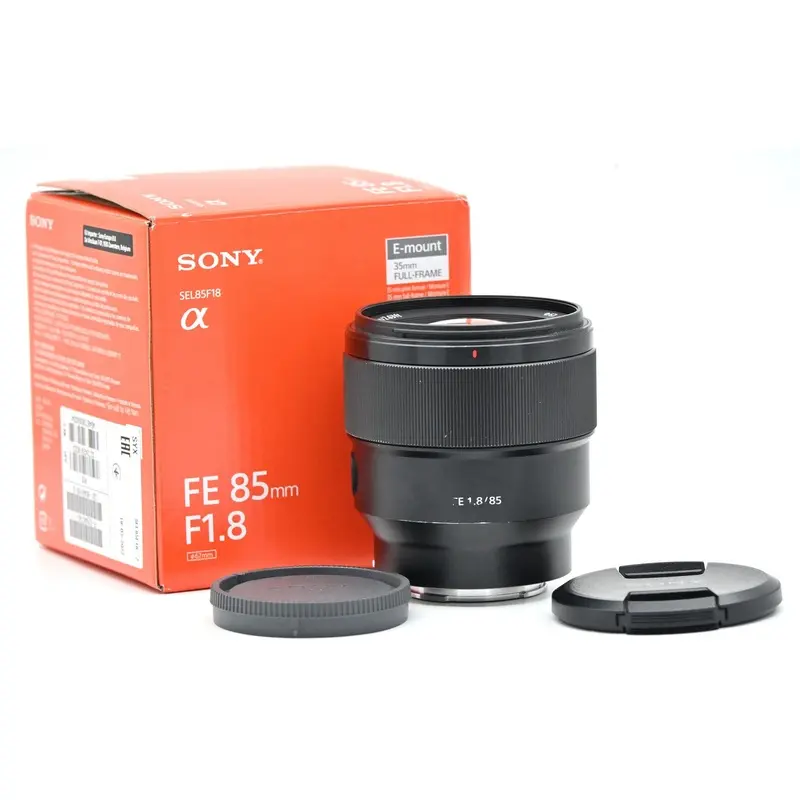 * USED * Sony FE 85mm f/1.8 Lens
