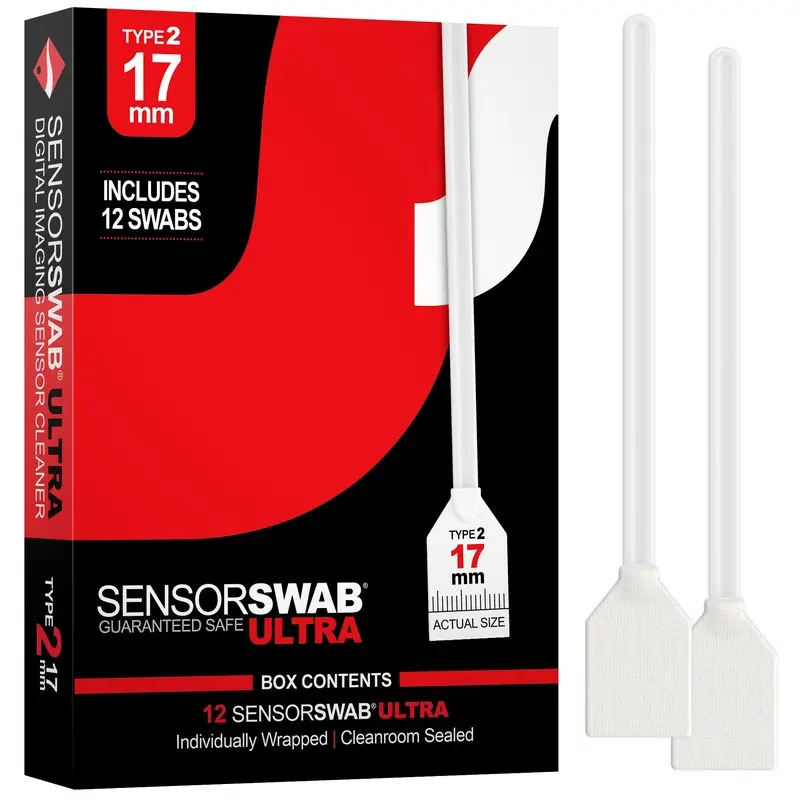 Photographic Solutions ULTRA Sensor Swabs (Type 2) for APS-C Sensors - 12-Pack