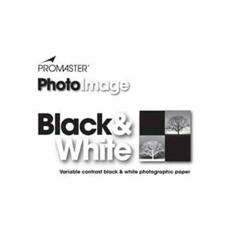 ProMaster PhotoImage Black and White Photographic Paper - 8 x 10'' (Luster) - 25 Sheets