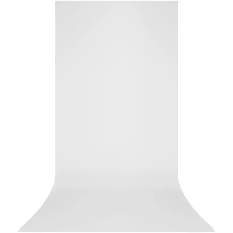 Westcott X-Drop Wrinkle-Resistant Backdrop - High-Key White Sweep (5' x 12')