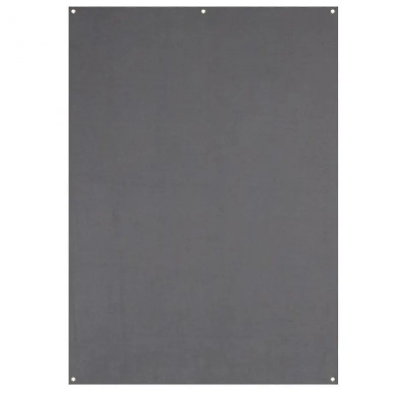 Westcott X-Drop Wrinkle-Resistant Backdrop - Neutral Gray (5' x 7')