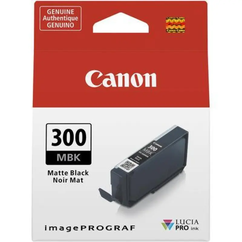 Canon LUCIA PRO PFI-300 MBK (Matte Black) Ink Tank