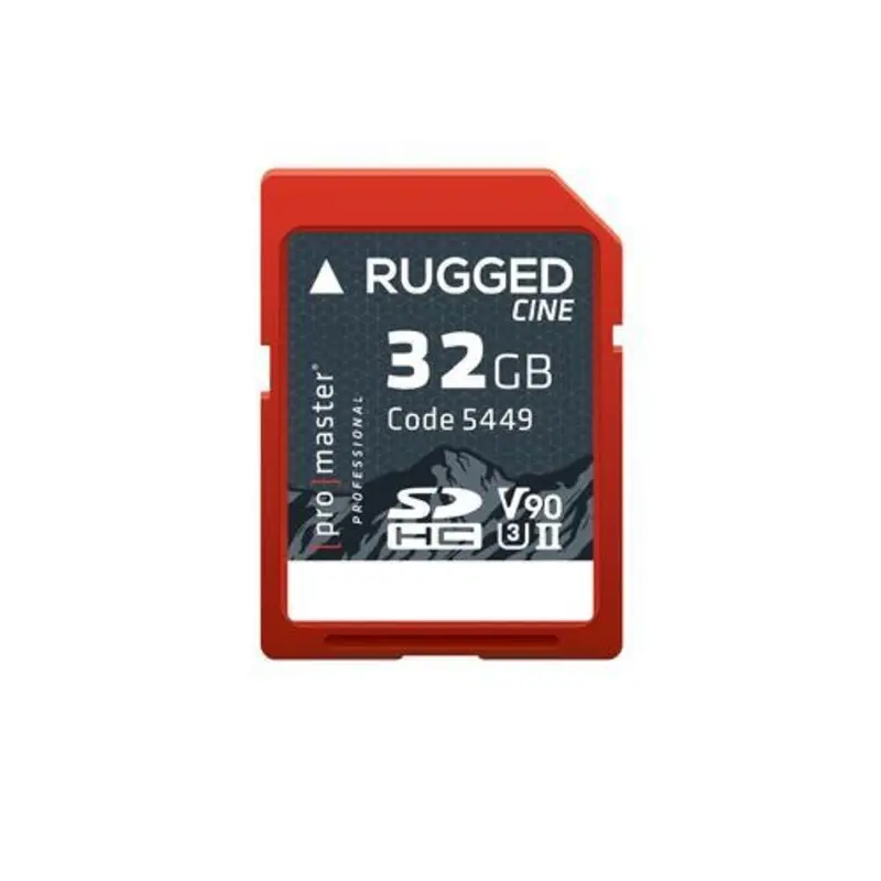 ProMaster Rugged SD Memory Card - UHS-II V90  - 32GB