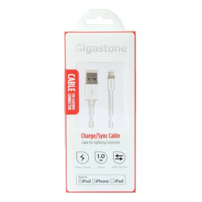 Gigastone MFi Certified Lightning Cable