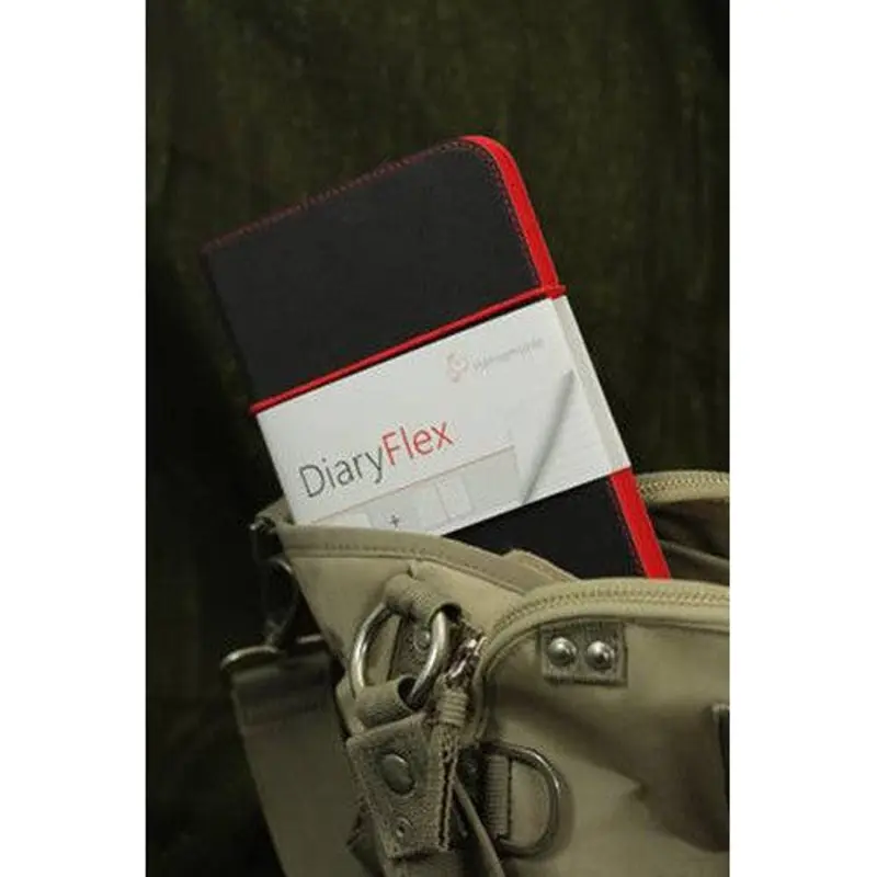 Diary Flex Notebook - blank 7.5"x4.5", 80 sheets, 160 pgs