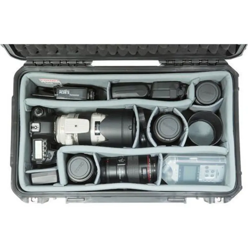 SKB iSeries 2011-8 Case with Think Tank Photo Dividers & Lid Foam (Black)