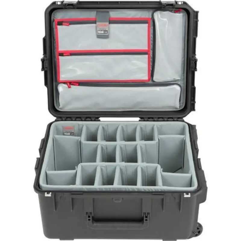 SKB iSeries 2217-10 Case with Think Tank-Designed Photo Dividers & Lid Organizer (Black)
