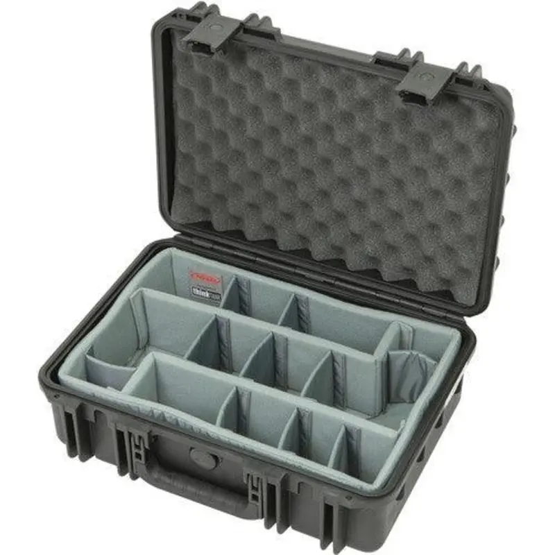 SKB iSeries 1711-6 Case with Think Tank-Designed Photo Dividers & Lid Foam (Black)