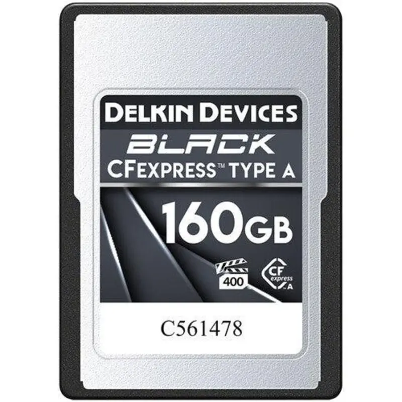 Delkin Devices BLACK CFexpress Type A Memory Card - 160GB