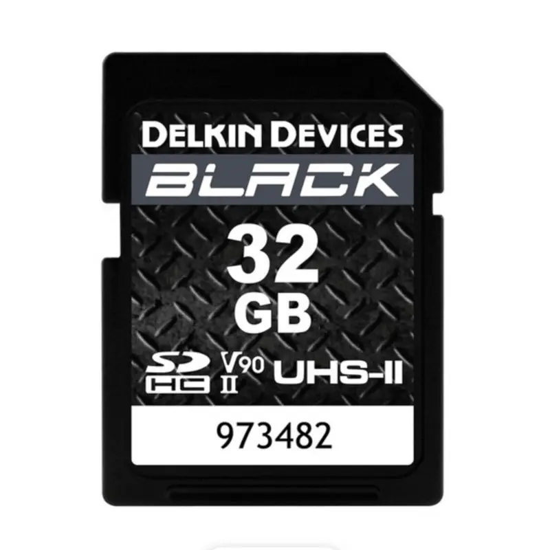 Delkin Devices BLACK SDHC UHS-II Memory Card - 32GB