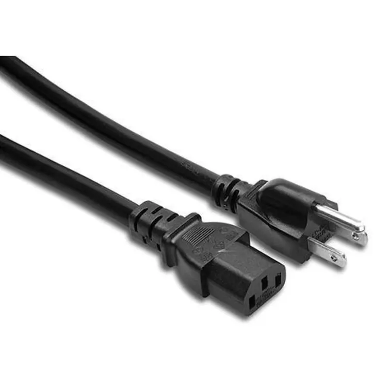 Hosa Electrical Extension Cable with IEC Female Connector (14 Gauge) - 8'