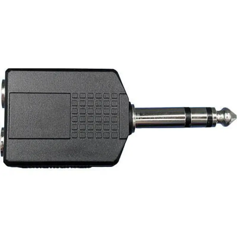 Hosa GPP359 Stereo Male 1/4'' Phone to 2 Stereo 1/4'' Female Phone Adapter