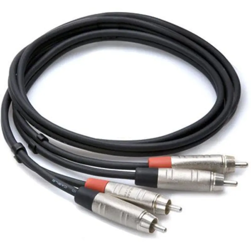 Hosa Pro Stereo Dual REAN RCA to Same - 10 ft