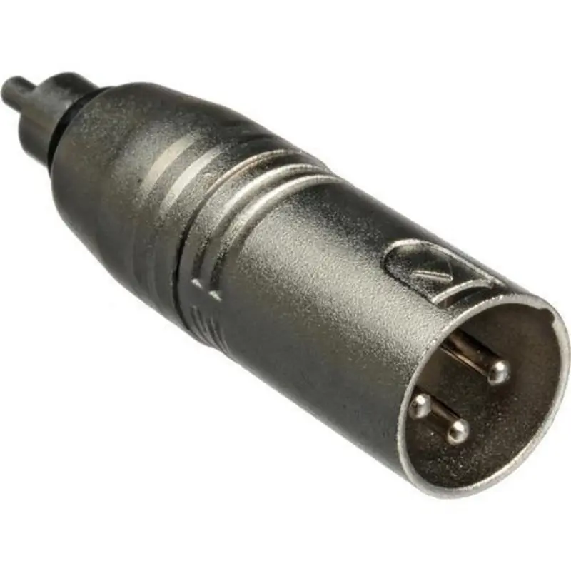 Hosa Audio Cable XLR Male to RCA Male Adapter