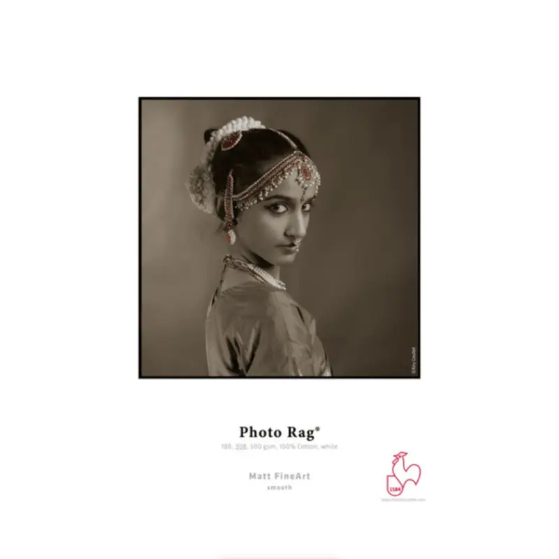 Hahnemuhle Photo Rag Paper 8.5 x 11'' - 25 Sheets