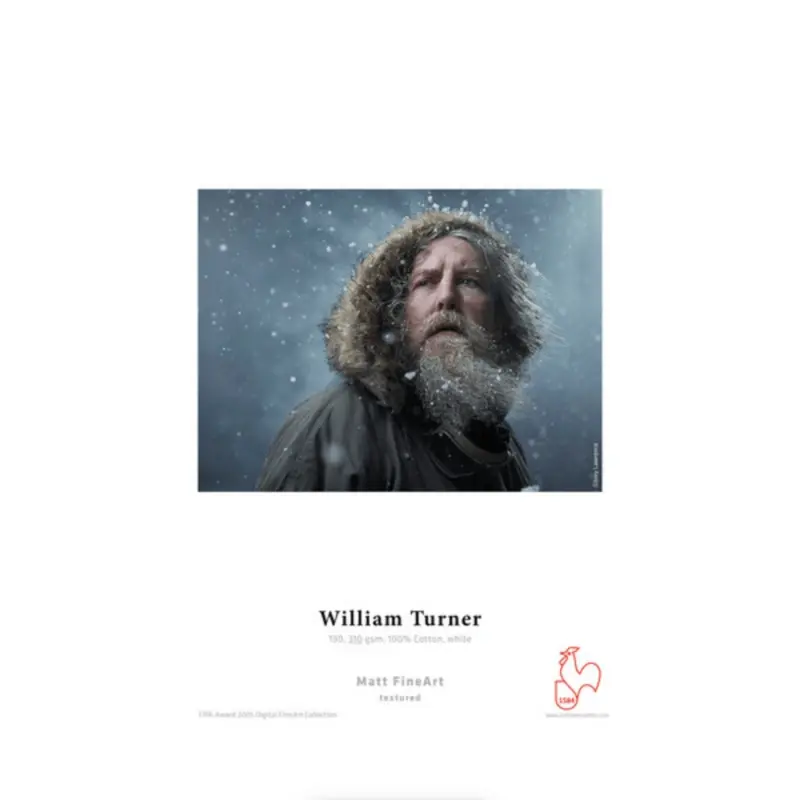 Hahnemuhle William Turner Matt Fine Art Paper - 310 gsm (8.5 x 11.0", 25 Sheets)
