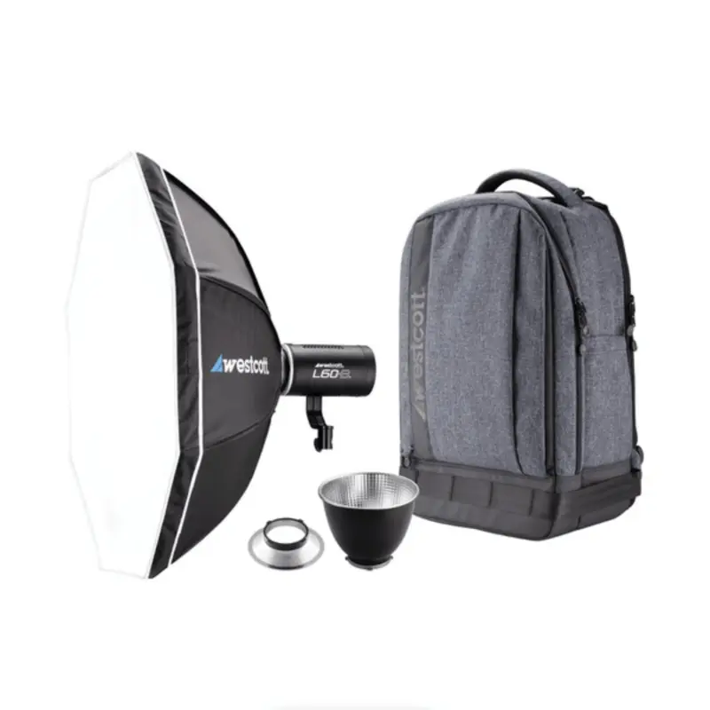 Westcott L60-B COB Bi-Color LED 1-Light Backpack Kit