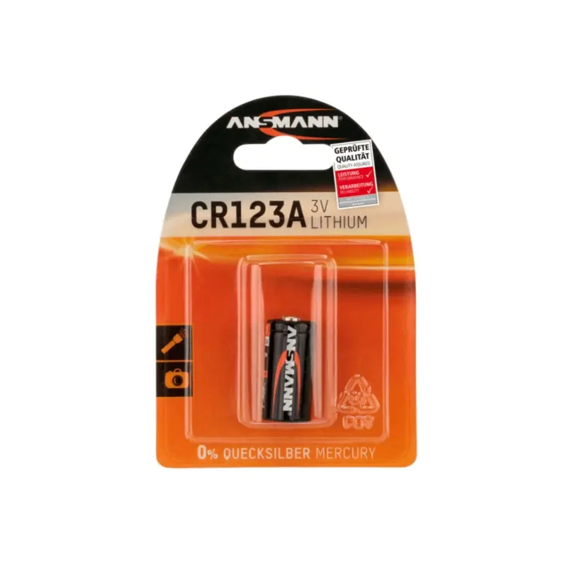 Ansmann CR123 3V Lithium Battery