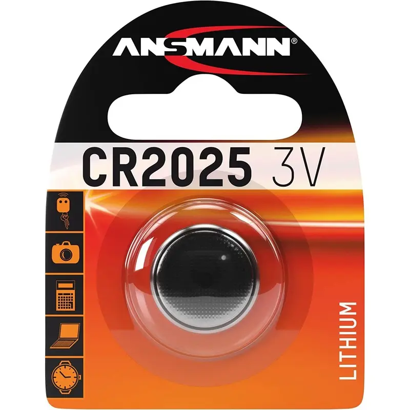 Ansmann CR2025 3V Lithium Coin Cell Battery
