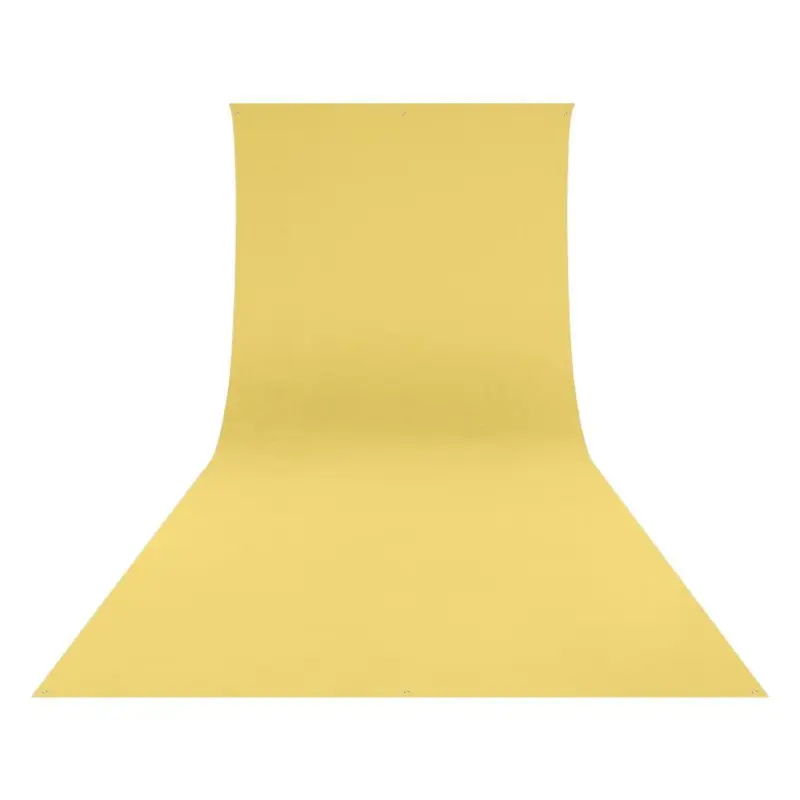 Westcott Wrinkle-Resistant Backdrop - Canary Yellow (9' x 20')