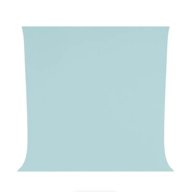 Westcott Wrinkle-Resistant Backdrop - Pastel Blue (9' x 10')