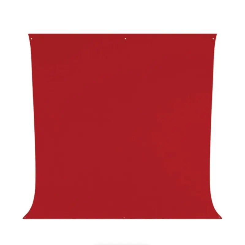Westcott Wrinkle-Resistant Backdrop - Scarlet Red (9' x 10')