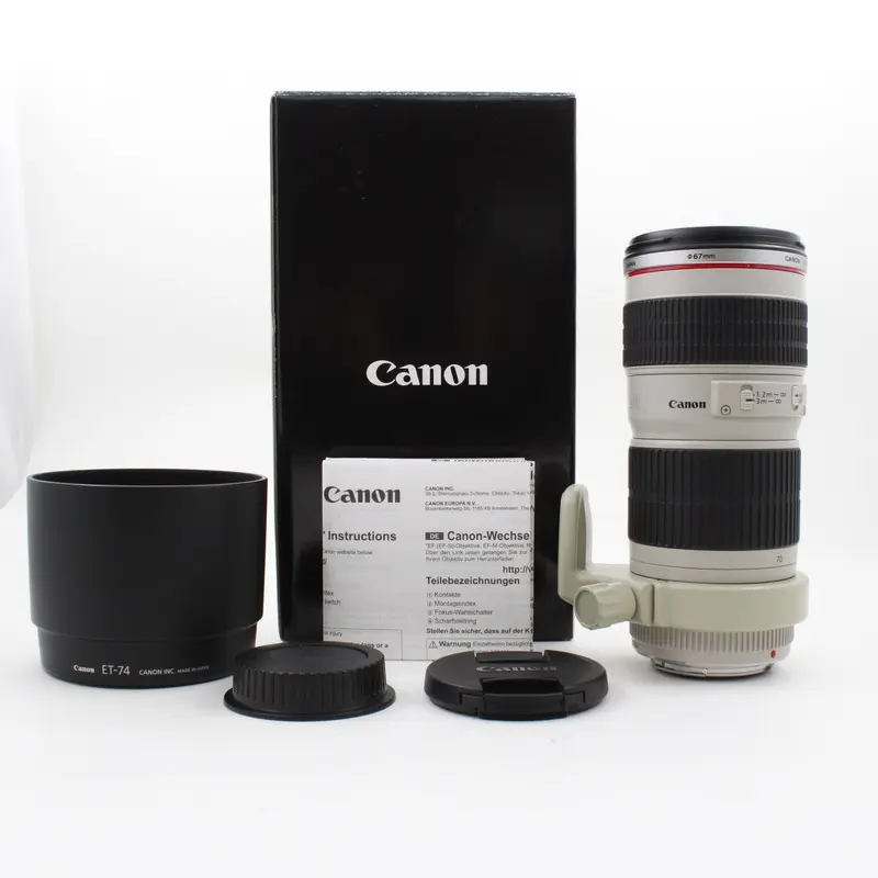 * USED * Canon EF 70-200mm f/4 L USM Lens Boxed