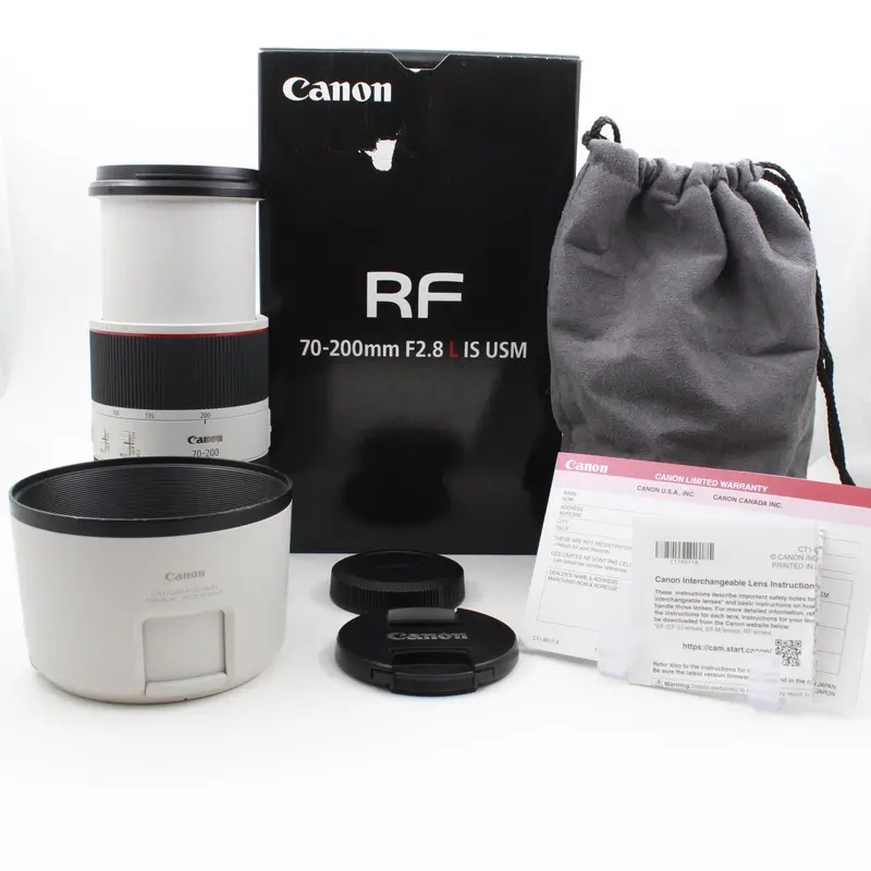 * USED * Canon RF 70-200mm f/2.8 L IS USM Lens Boxed