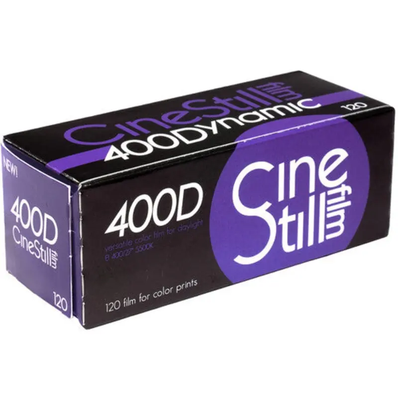 CineStill 400Dynamic Color Negative Film (120 Roll Film) 5-Pack