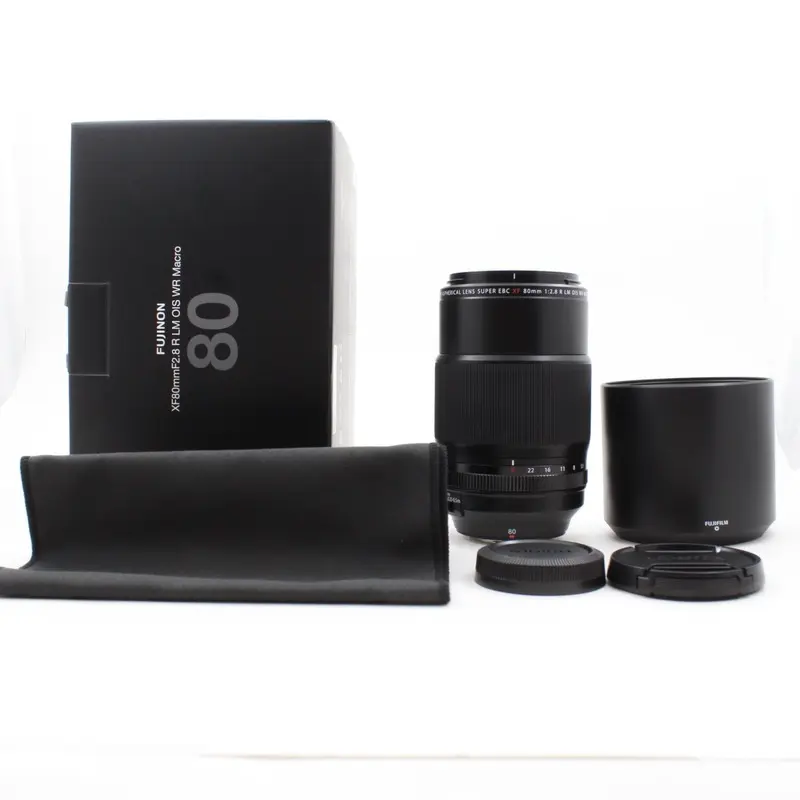 * OPEN BOX GOOD * FUJIFILM XF 80mm f/2.8 R LM OIS WR Macro Lens