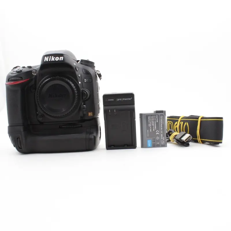 * USED * Nikon D610 Body with Nikon MB-D14 Grip SHUTTER 381