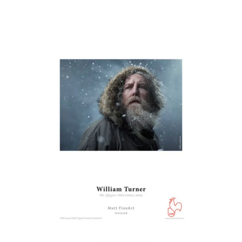 Hahnemuhle William Turner Matt Fine Art Paper - 310 gsm (13 x 19.0", 25 Sheets)