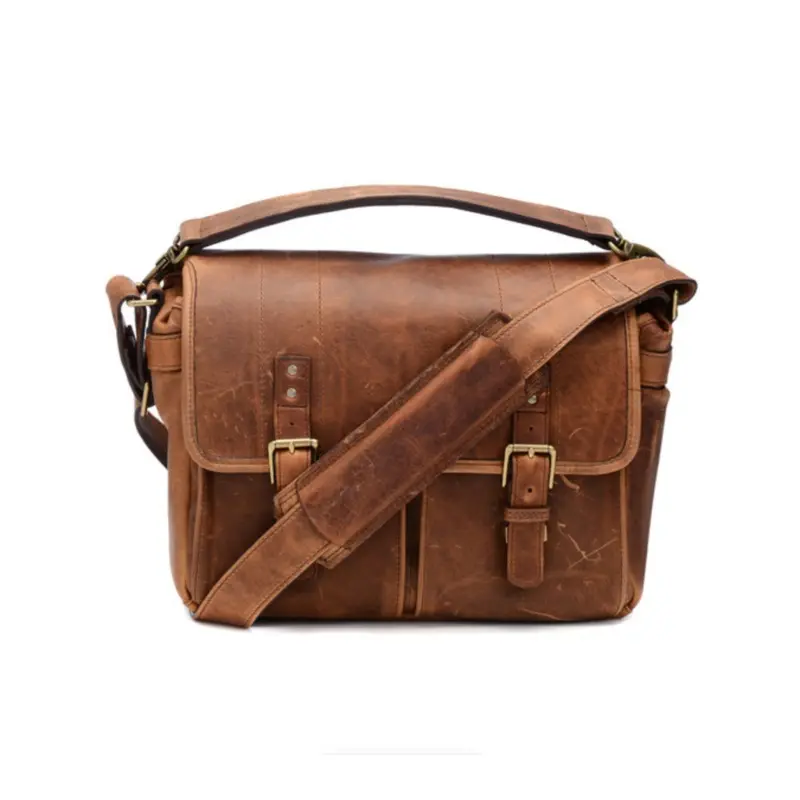 ONA Prince Street Leather Camera Messenger Bag (Antique Cognac)