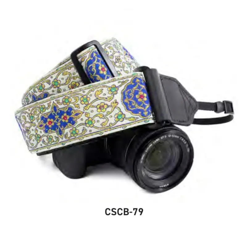 Perri's Leathers Ltd. Adjustable Cross-Body Camera Strap (Henna)