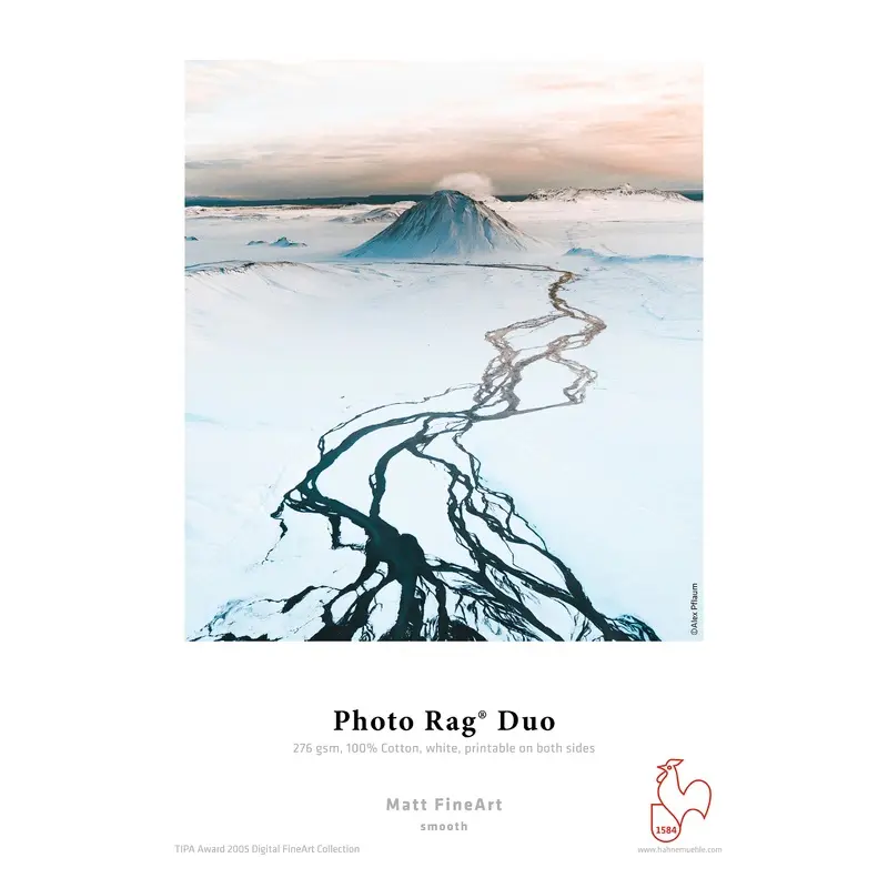 Hahnemuhle Photo Rag Duo Matte FineArt Paper (13 x 19'' - 25 Sheets)