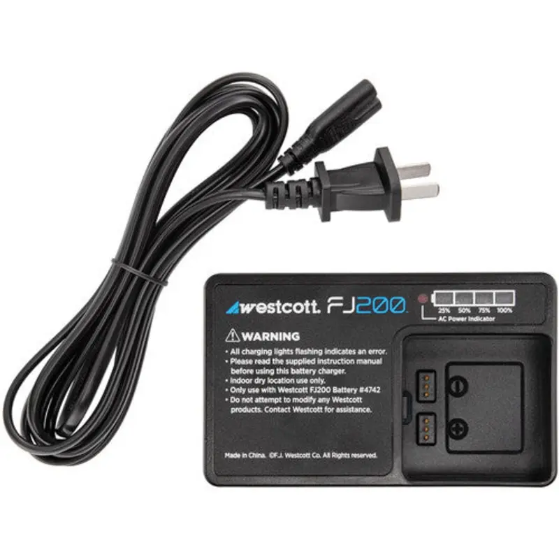 Westcott FJ 200 Battery  Charger Cord