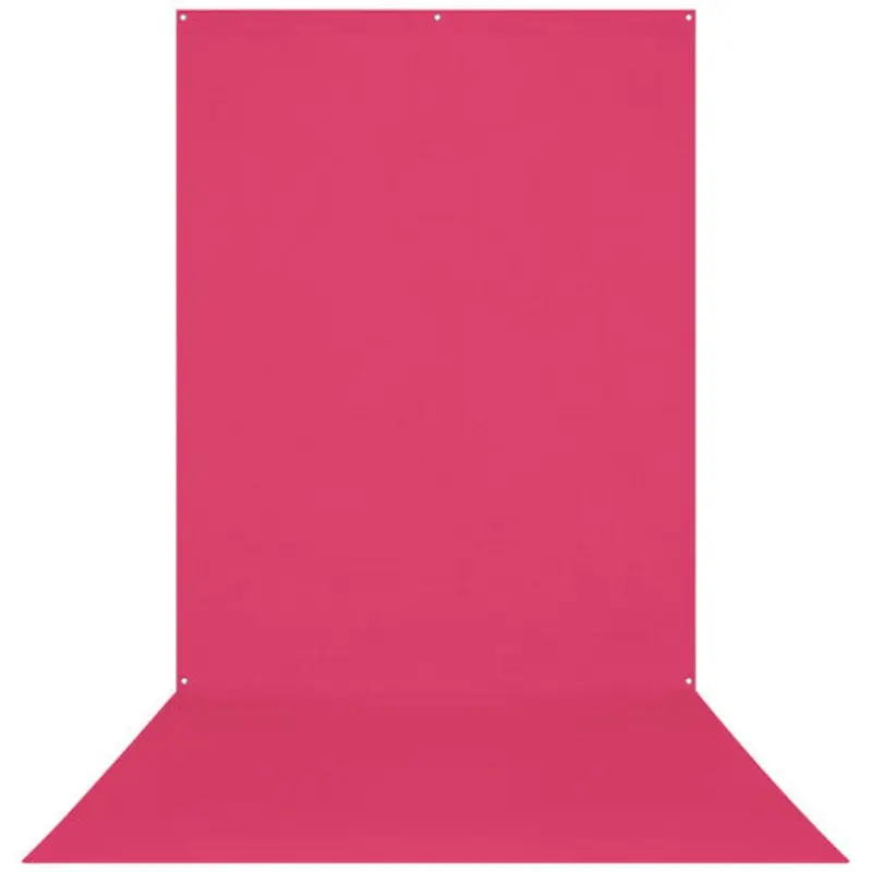 Westcott Wrinkle-Resistant Backdrop - Dark Pink (5' x 12')