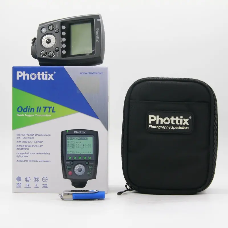 * USED * Phottix Odin II TTL Flash Trigger Transmitter for Canon